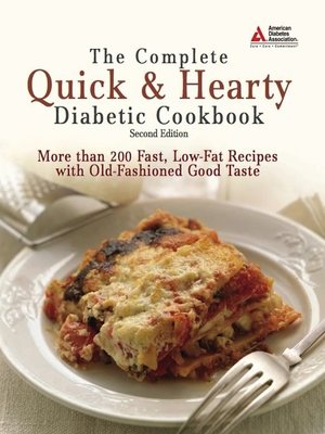 The Complete Quick and Hearty Diabetic Cookbook - ebook